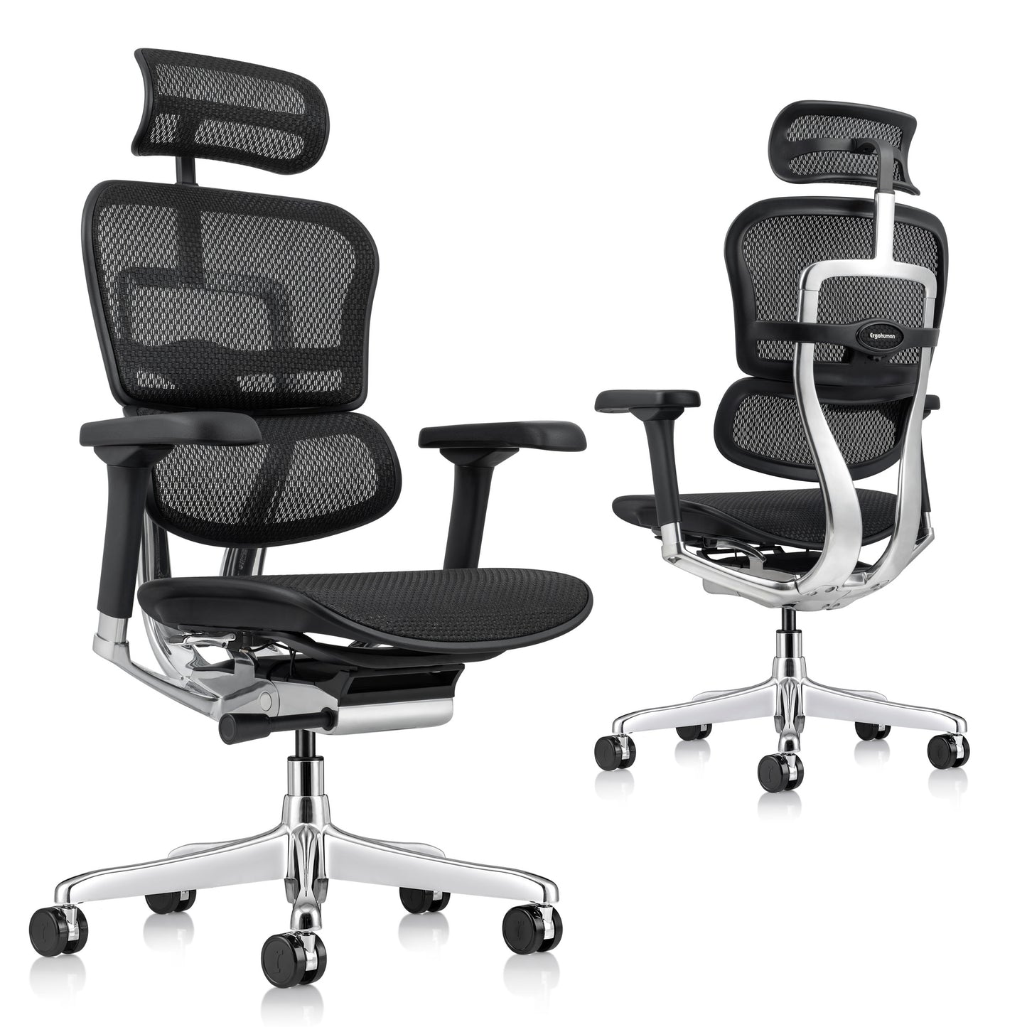 ME7ERG-GEN2 Ergohuman High Back Mesh Chair By Eurotech